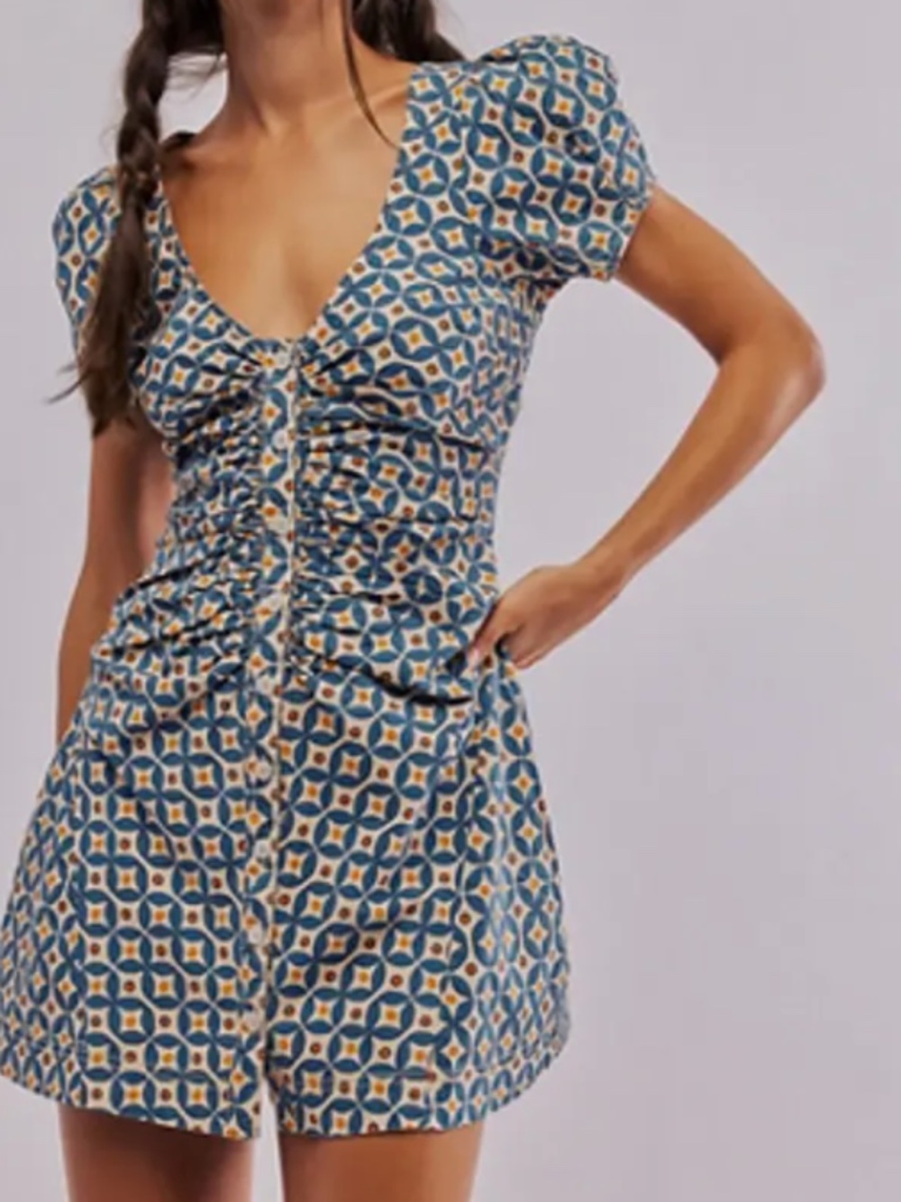 Free People Oakley Mini Dress - M 🌟